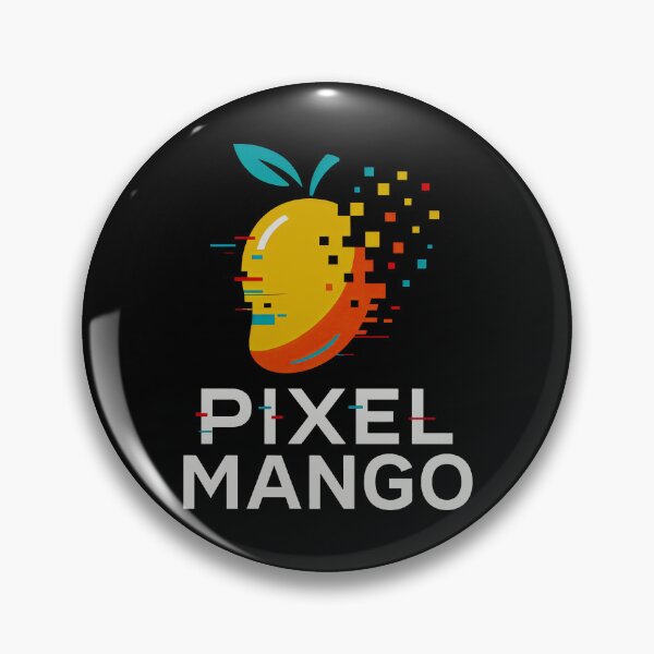 Item preview, Pixel Mango Disintegration Fruit Art designed and sold by SplashTastic.