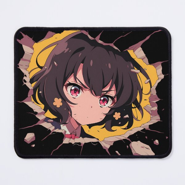 Item preview, Ai Mizuno Zombieland Saga Anime Chibi Kawaii Idol Zombie Blue Skin Peeking designed and sold by TorbenKuhano.