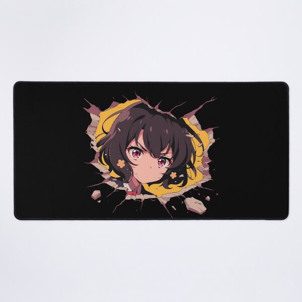 Item preview, Ai Mizuno Zombieland Saga Anime Chibi Kawaii Idol Zombie Blue Skin Peeking designed and sold by TorbenKuhano.