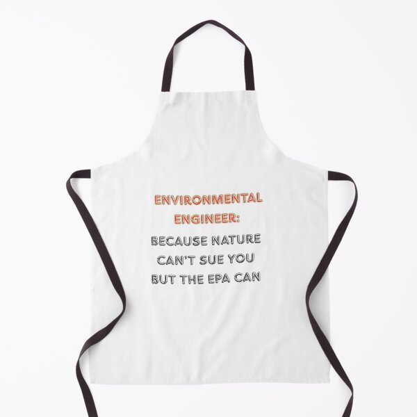 Item preview, Environmental Engineer Red Text White Bg Art designed and sold by RedOrBlueIts4U.