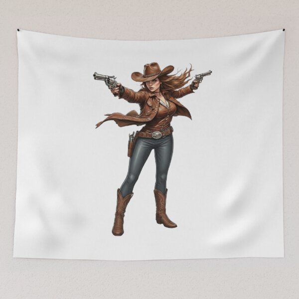 Item preview, The Heroine of the Wild West: Rebel Cowgirl in Action designed and sold by CHRIST5000.