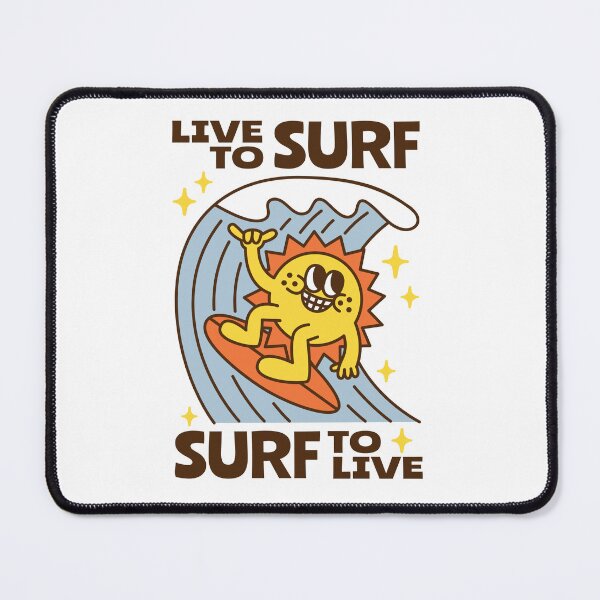 Item preview, Live to surf, surf to live. designed and sold by monkik.