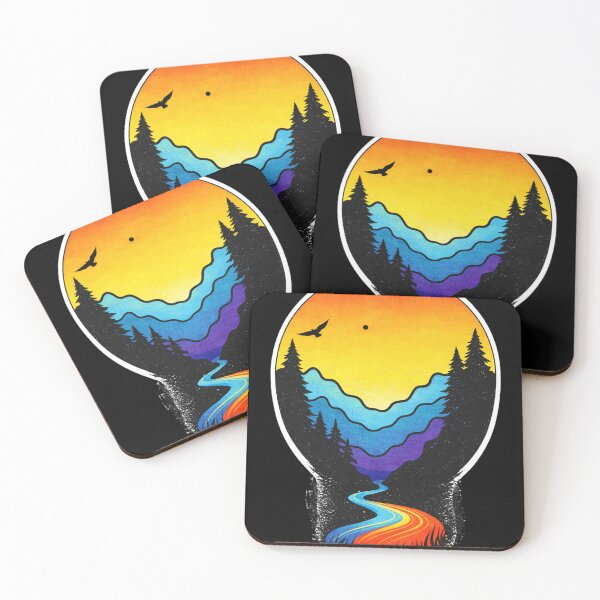 Item preview, Nature in a Lightbulb – Vibrant Landscape Art Sticker & Tee designed and sold by haitrieuic96.