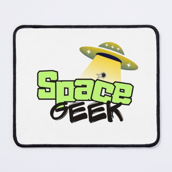 Item preview, Space Geek 3 (white BG) designed and sold by Lucky Arts With Love.