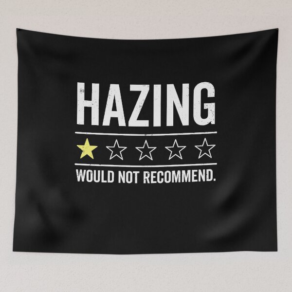 Item preview, Hazing One Star Rating Would Not Recommend Meme designed and sold by elderberry.