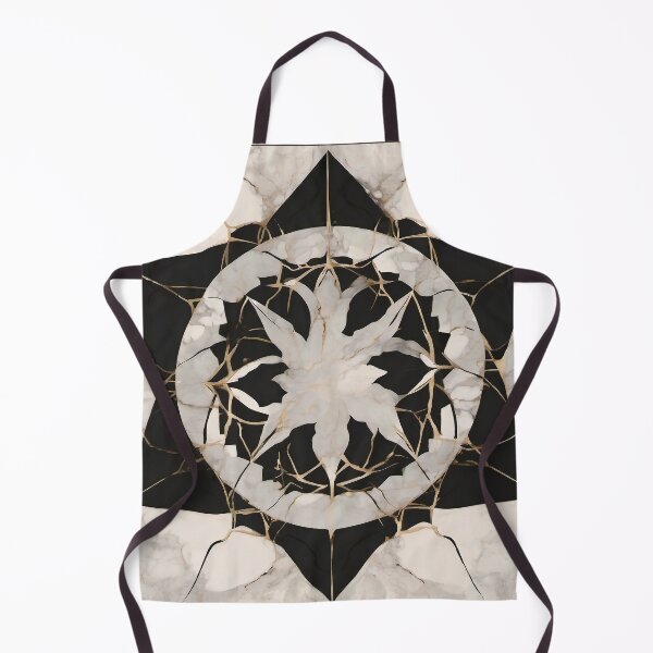 Item preview, Ivory Marble Star Rosette Medallion designed and sold by Solara Meridian Studio.