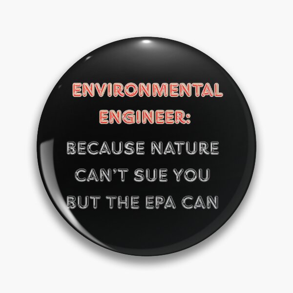 Item preview, Environmental Engineer Red Text Black Bg Art designed and sold by RedOrBlueIts4U.