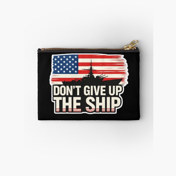 Item preview, Don’t Give Up The Ship – Patriotic Naval History Sticker & Tee designed and sold by haitrieuic96.