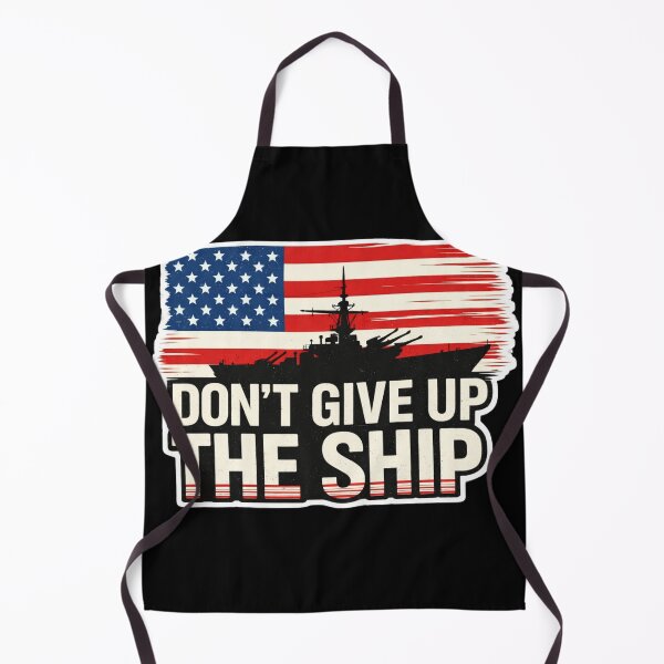 Item preview, Don’t Give Up The Ship – Patriotic Naval History Sticker & Tee designed and sold by haitrieuic96.
