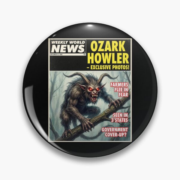 Item preview, Weekly World News Tabloid Ozark Howler Cover From 1980 designed and sold by irregulargoods.