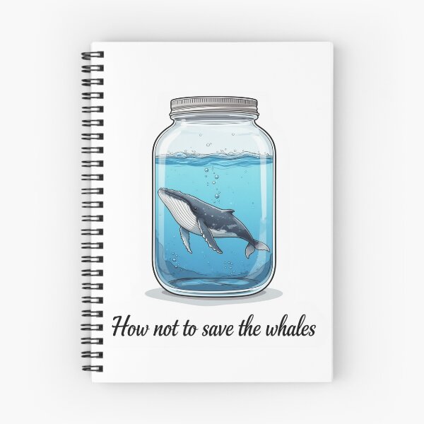 Item preview, How not to save the whales designed and sold by aykiradesigns.