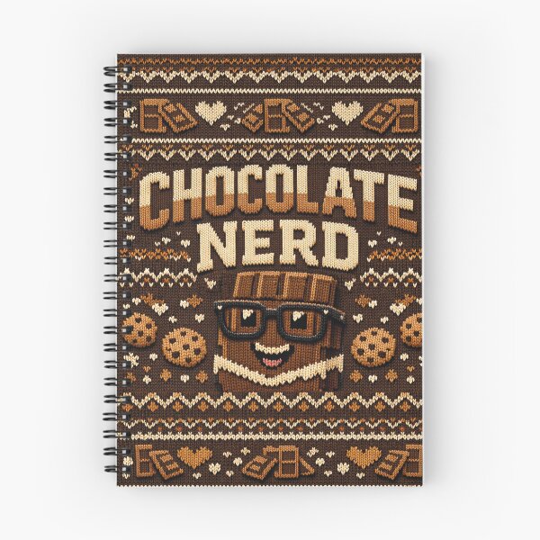 Artikelvorschau, Schokoladen Nerd, tolles Strickbild entworfen und verkauft von Mauswohn.