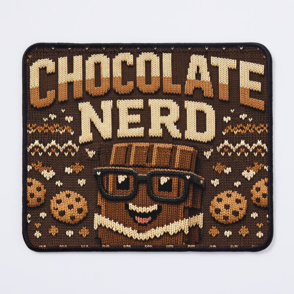 Item preview, Chocolate nerd, great knitting picture designed and sold by Mauswohn.