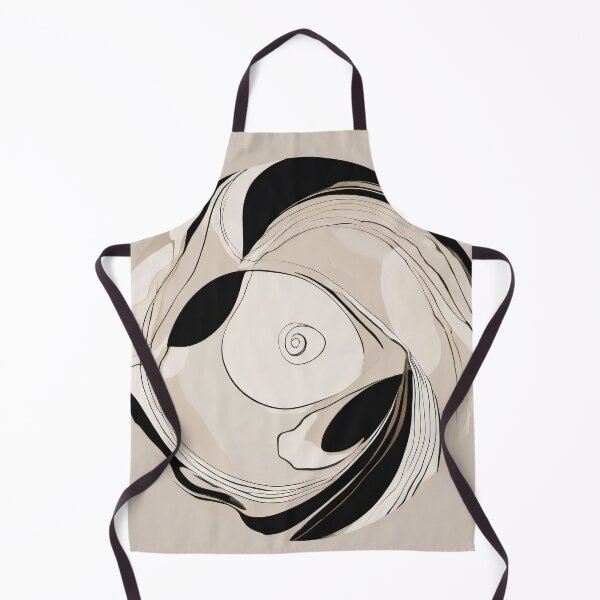 Item preview, Ivory and Black Spiral Marble Rosette designed and sold by Solara Meridian Studio.