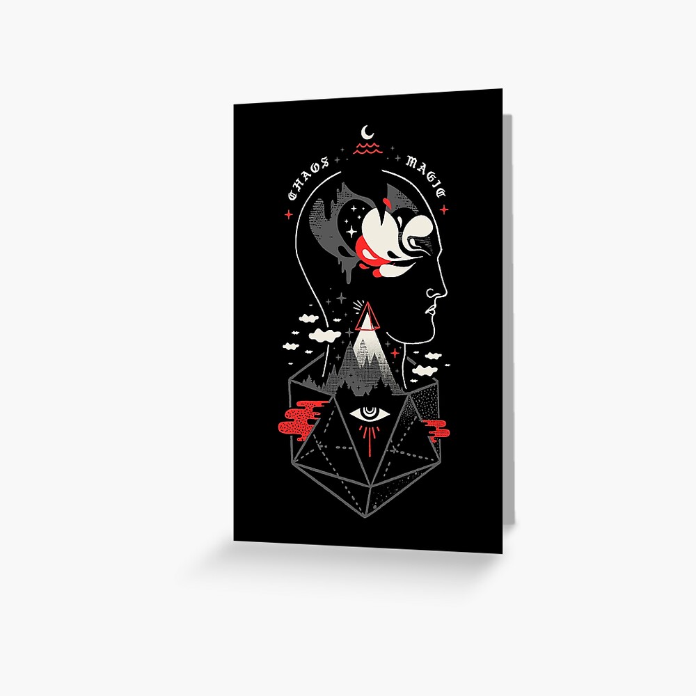 Chaos Magic Greeting Card