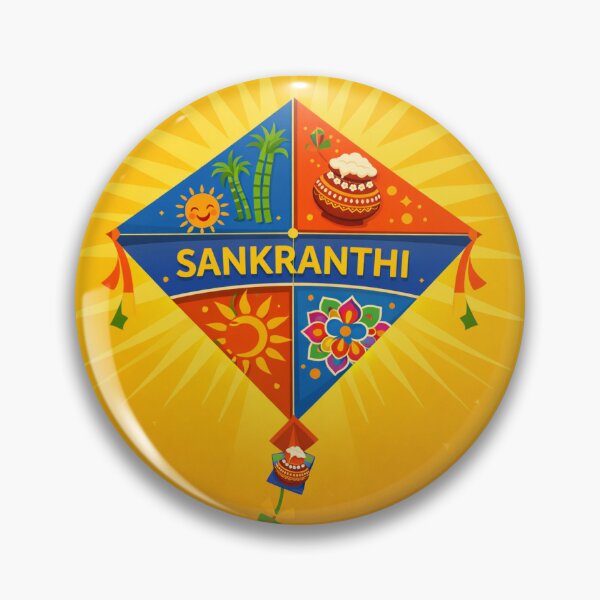 Item preview, Sankranthi Festival Kite Design /Pongal Pot Sugarcane Rangoli Yellow Kite Art designed and sold by mallikamaruthi.