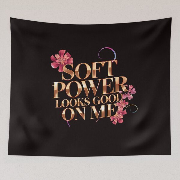 Item preview, Soft Power Looks Good on Me-Feminine Confidence Boss Babe Quote Design designed and sold by Aarvya Fashion Club ( A.F.C ).