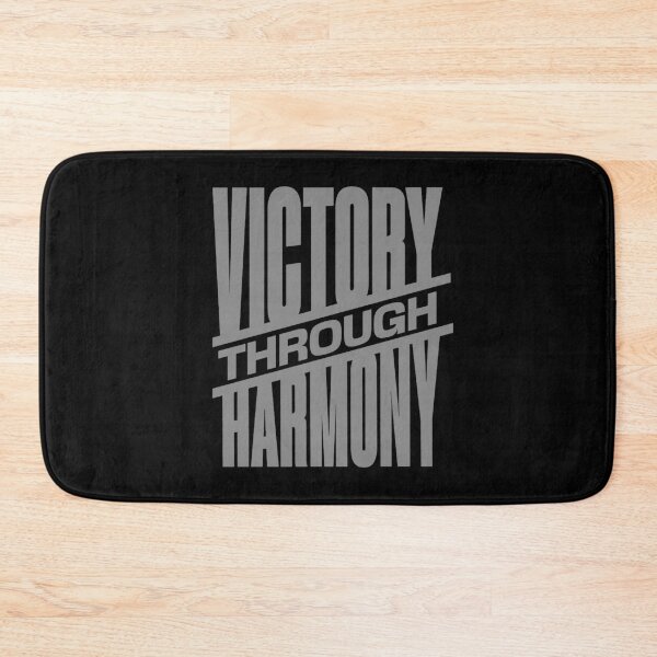 Item preview, Victory through Harmony grey 2 designed and sold by VRedBaller.