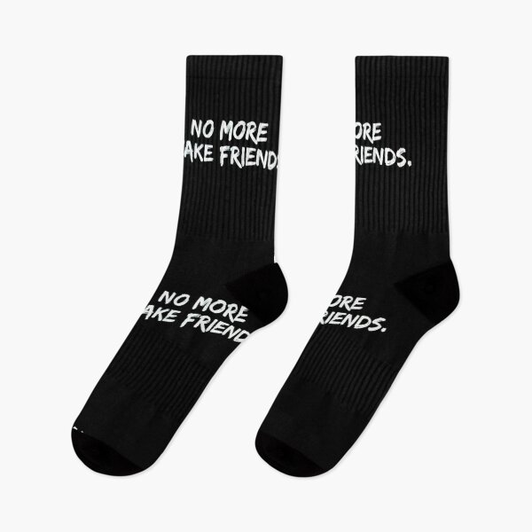 Item preview, No More Fake Friends – Bold Statement Design for Strong Minds designed and sold by PixelVibe782.