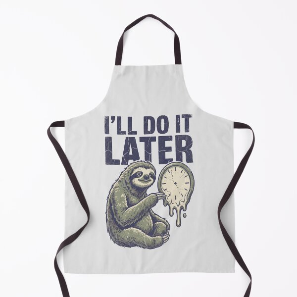 Item preview, The Persistence of Procrastination: A Sloth’s Dali Dream designed and sold by AwesomeBeyondLimits.