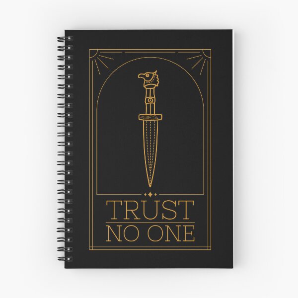 Item preview, Trust No One designed and sold by morve_eternelle.