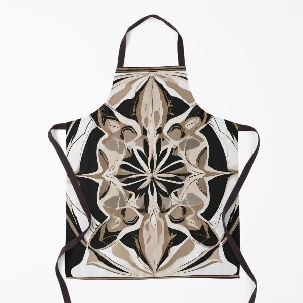 Item preview, Ivory and Black Architectural Rosette Frame designed and sold by Solara Meridian Studio.