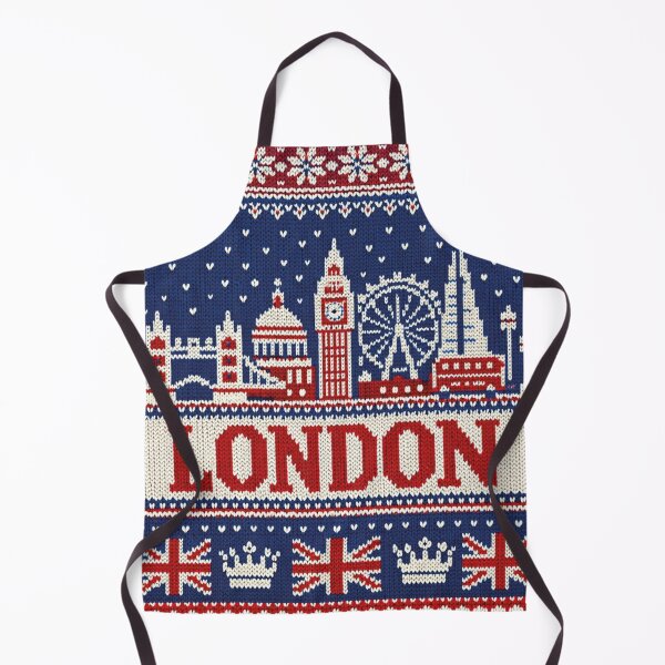 Item preview, London skyline, knitted picture designed and sold by Mauswohn.