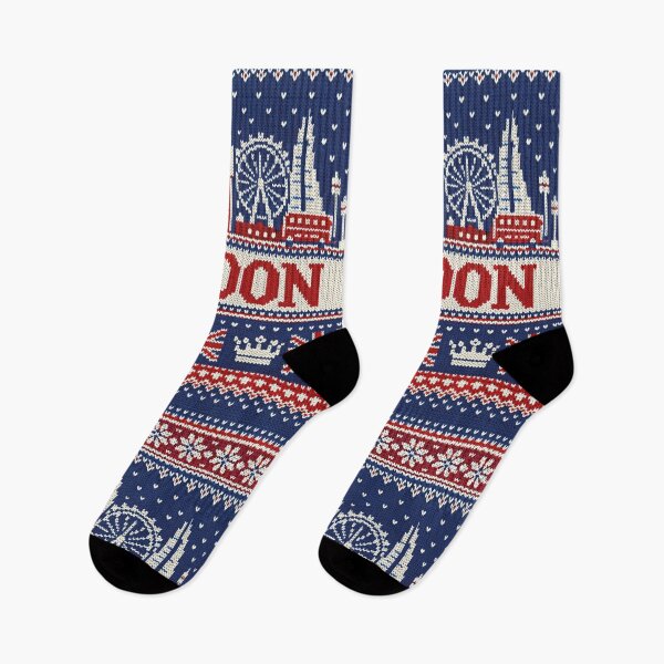 Item preview, London skyline, knitted picture designed and sold by Mauswohn.