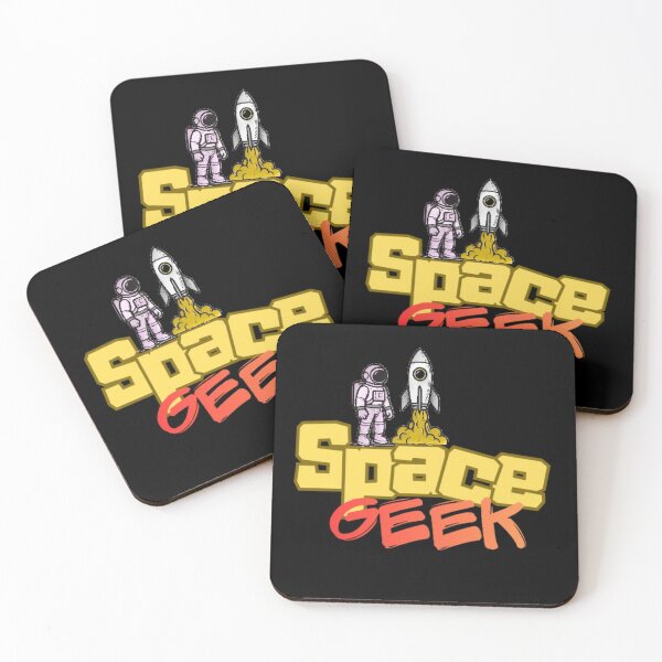 Item preview, Space Geek 1 (Dark BG) designed and sold by Lucky Arts With Love.