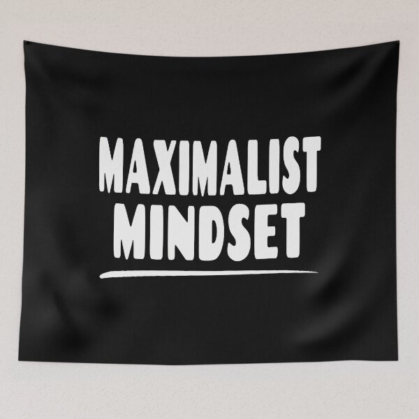 Item preview, Maximalist Mindset Cozy designed and sold by esmalsiraj6.