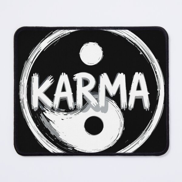 Item preview, Karma Yin Yang – Bold Symbol of Balance and Energy designed and sold by PixelVibe782.