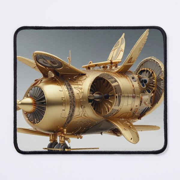 Item preview, Golden airplane designed and sold by Foks07.