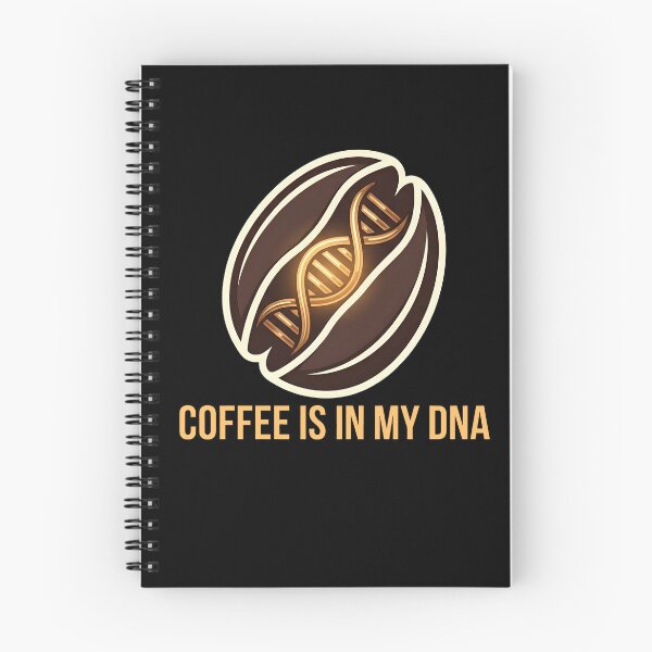 Item preview, COFFEE IS IN MY DNA Funny Caffeine Design designed and sold by ZuToMi.