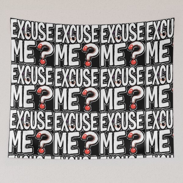 Item preview, Excuse Me? – Bold Comic Statement with Attitude designed and sold by PixelVibe782.