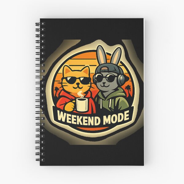 Item preview, Weekend Mode – Retro Animal Squad designed and sold by CritterSquad.