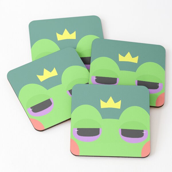 Item preview, crowned frog monster designed and sold by frogmonster-web.