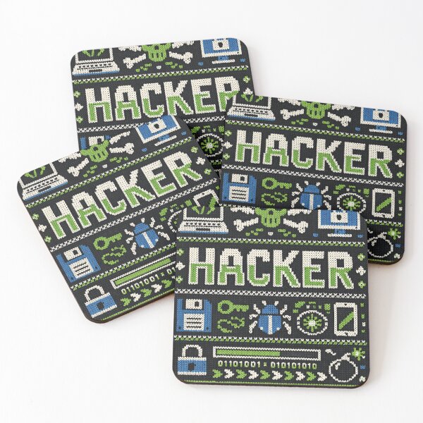 Item preview, Hacker, cool knitting picture designed and sold by Mauswohn.