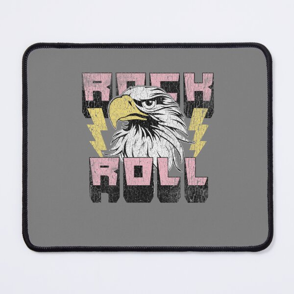 Item preview, Rock Roll Eagle Vintage Distressed Lightning Bolt designed and sold by The secret storage room.