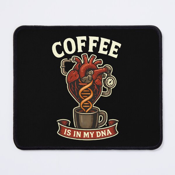 Item preview, Vintage Anatomical Heart Steampunk Coffee is in my DNA Design designed and sold by ZuToMi.