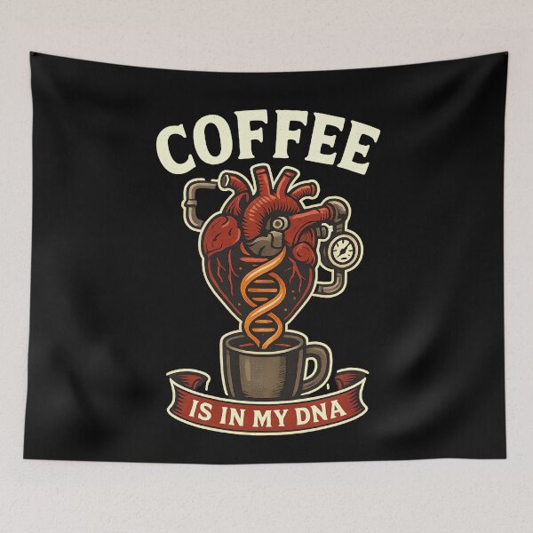 Item preview, Vintage Anatomical Heart Steampunk Coffee is in my DNA Design designed and sold by ZuToMi.