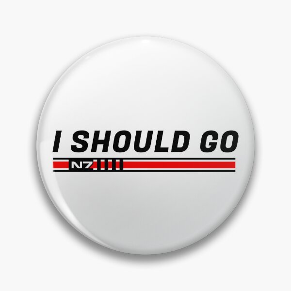 Item preview, N7 Shepard Quote - A Mass effect gamer funny design (in Black Text) designed and sold by SlightlyUnreal.