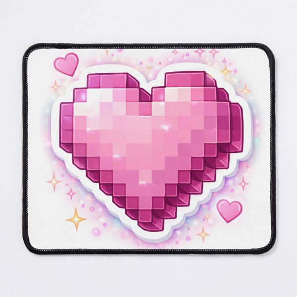 Item preview, Aesthetic minecraft heart designed and sold by BuyMeMore.