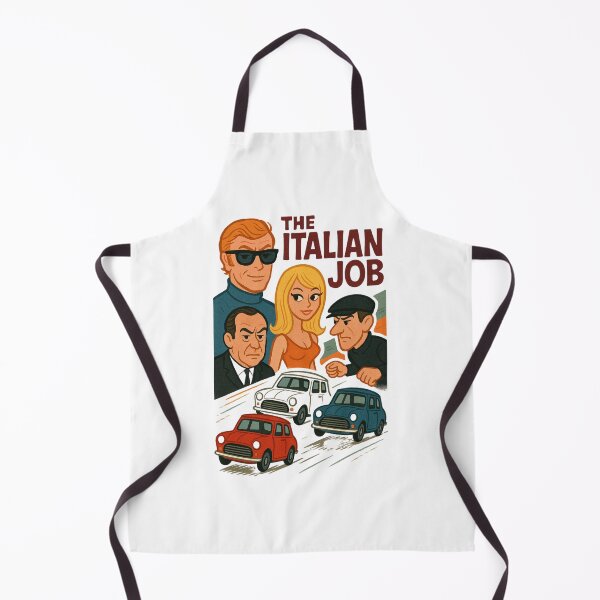 Item preview, The Italian Job - Cartoon Poster designed and sold by Cars with Character.