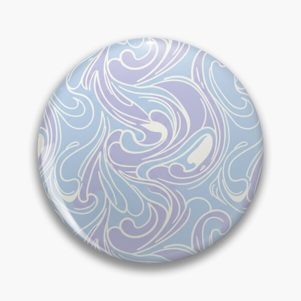 Item preview, Winter Wavy Aesthetic Pattern in Soft Pastel Tones designed and sold by Fandom Universe.