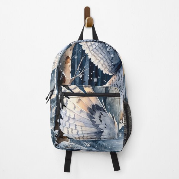 Item preview, Snowy Owl in Winter Forest, Wildlife designed and sold by Darlin8888.