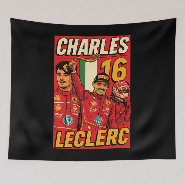 Item preview, Charles Leclerc Driver Champion designed and sold by rubudarleyl.
