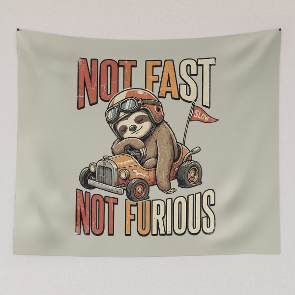 Item preview, Not Fast Not Furious Grand Prix designed and sold by AwesomeBeyondLimits.