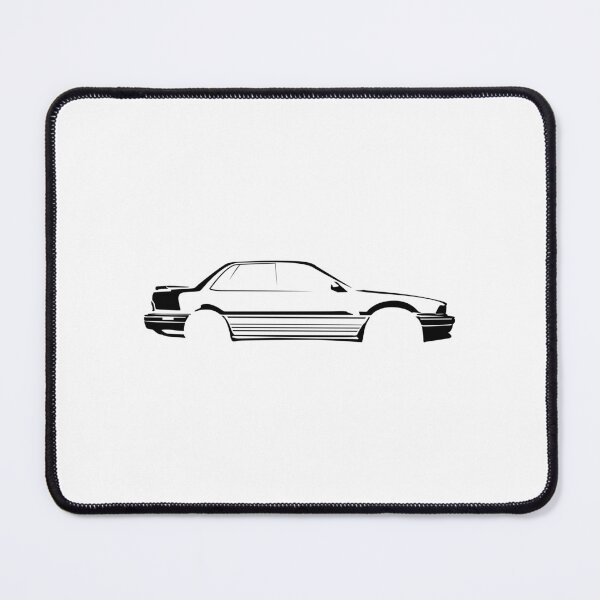 Item preview, Galant VR-4 (1992) Minimalist Car Silhouette (Black) designed and sold by FearnCreative.