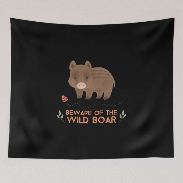 Item preview, Beware of the Wild Boar designed and sold by morve_eternelle.
