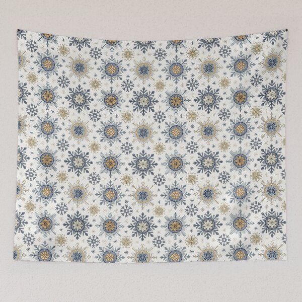 Item preview, Snowflake Rosettes | Nordic Winter Folk Art designed and sold by Shuga-Design.